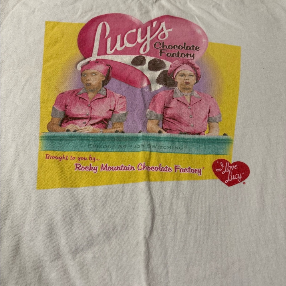 Lucy's Chocolate Factory Kids Shirt - Pink